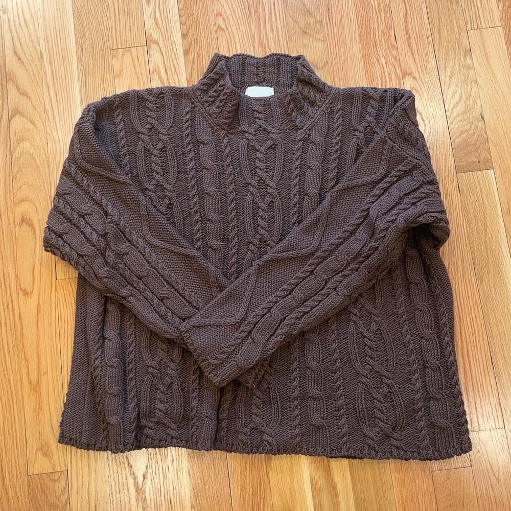 Honest Cotton Charlie Cable Knit